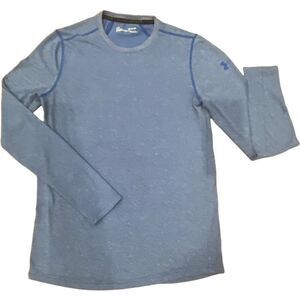 Under Armour Threadborne Fitted Heatgear Long Sleeve Athletic Shirt Mens Size S